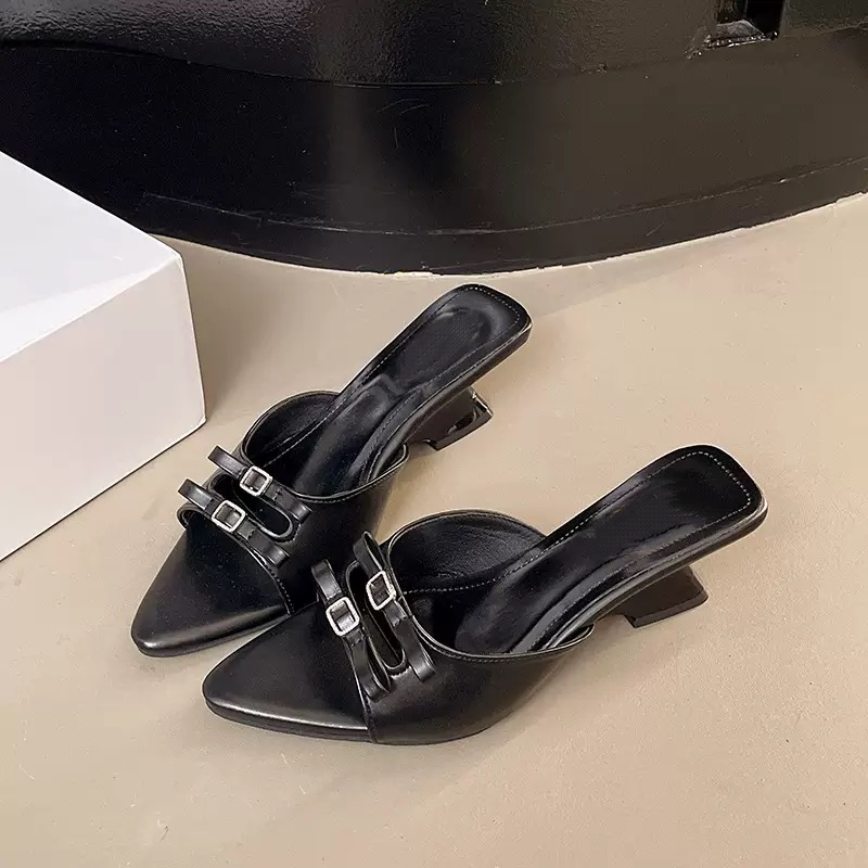 Bow Strap Wedge Sandals
