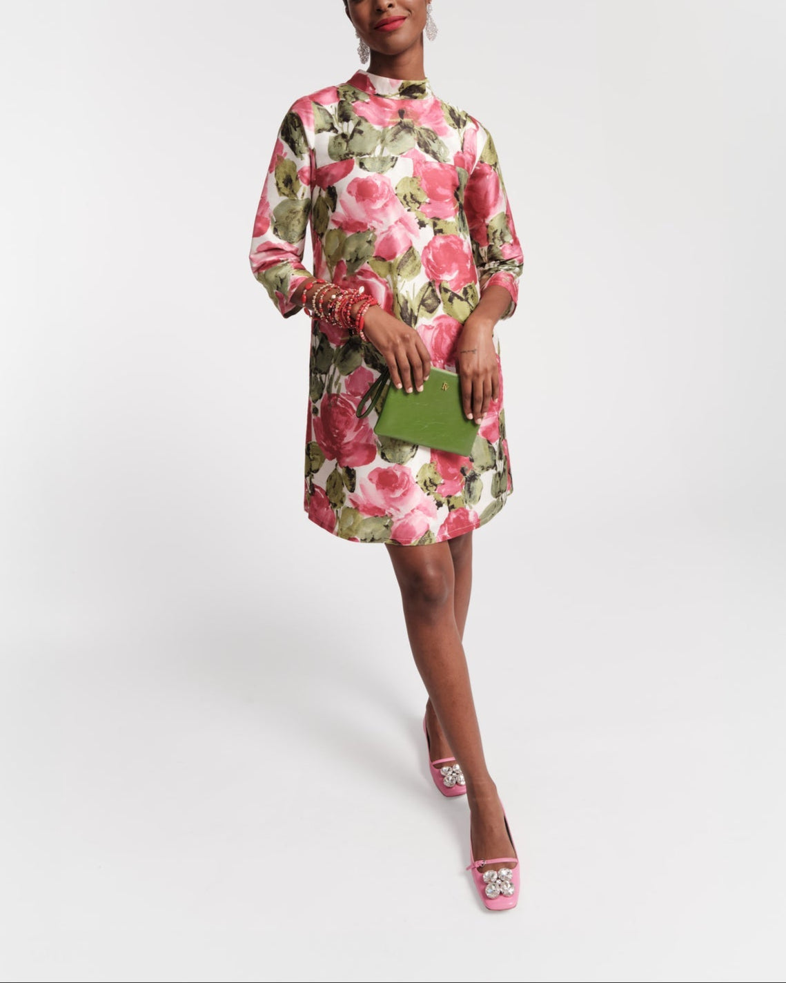 Pretty Peonies Mini Dress