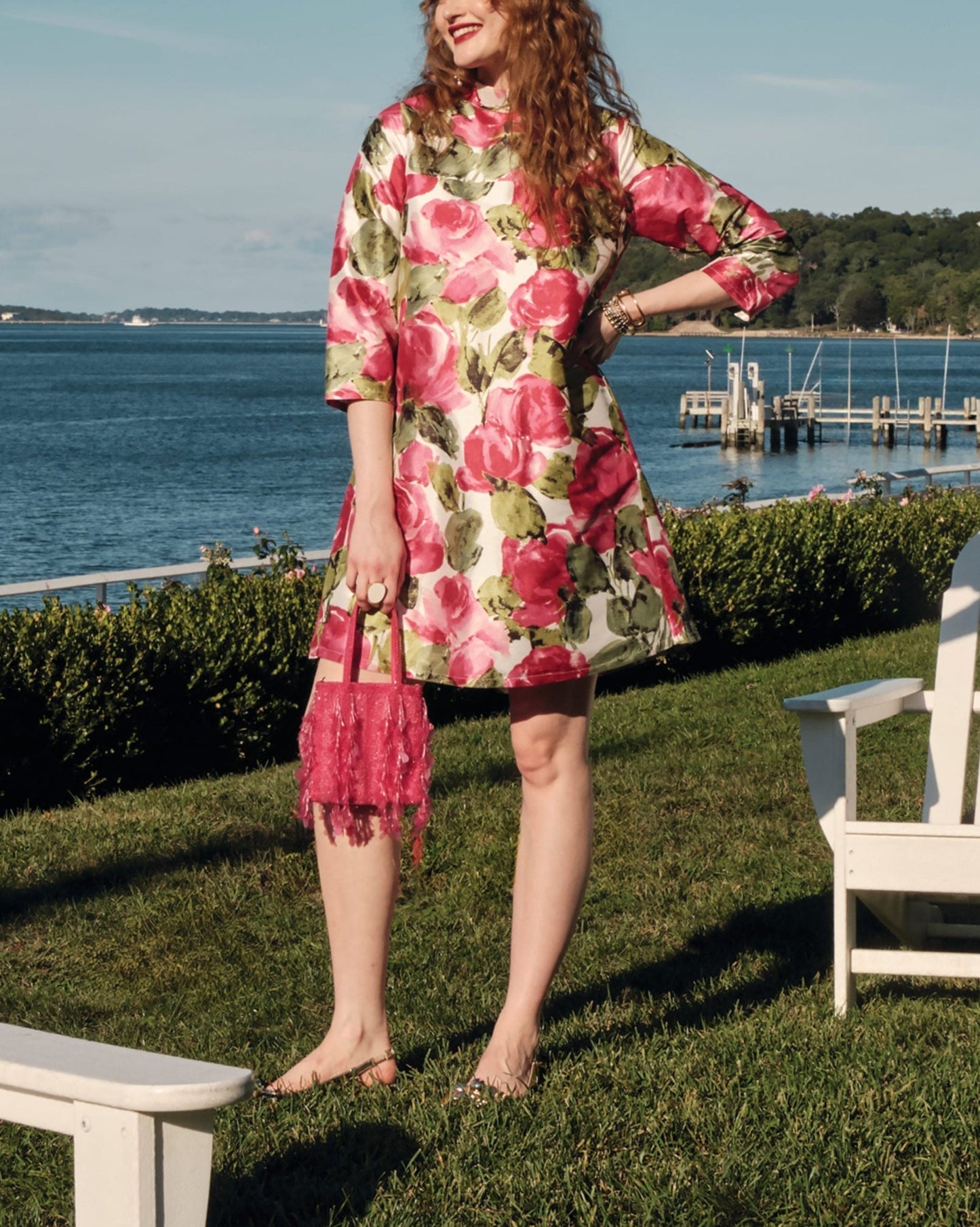 Pretty Peonies Mini Dress