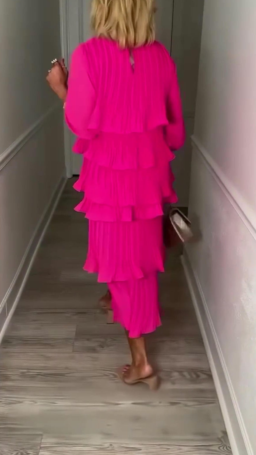 Ruffled Elegant Maxi Dress