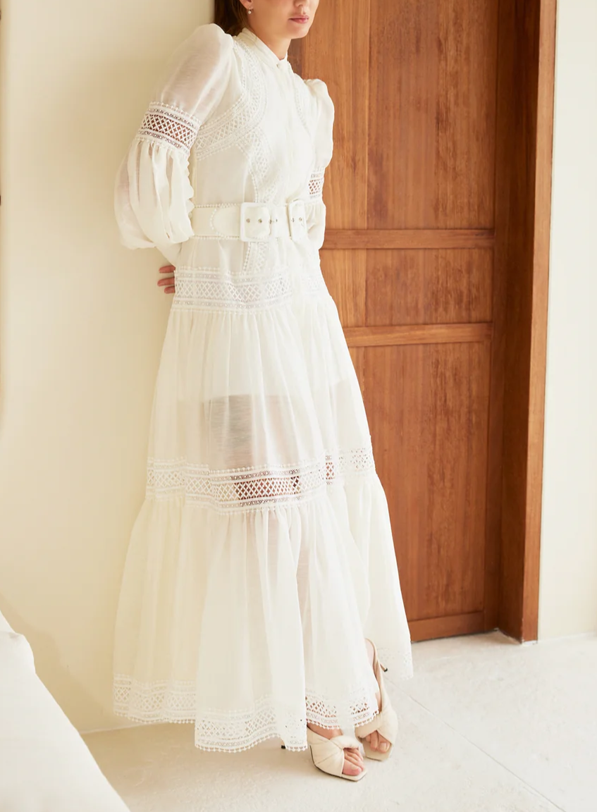 Snow White Maxi Dress