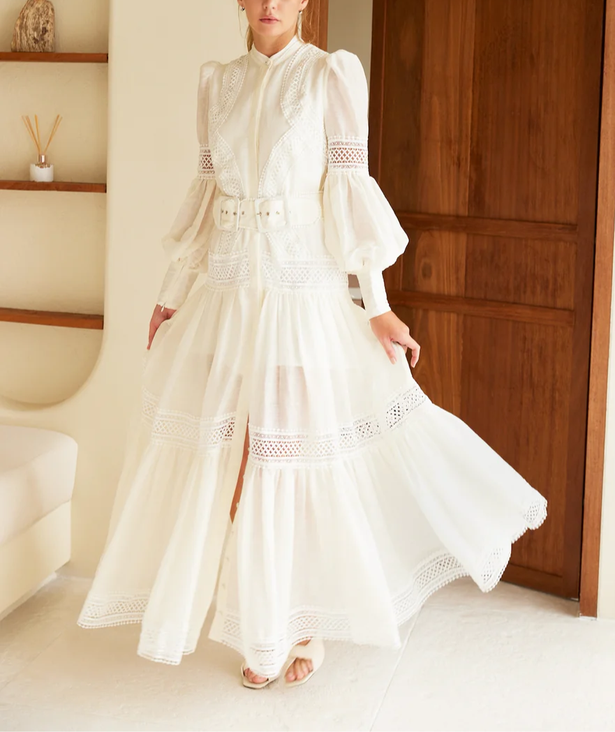 Snow White Maxi Dress