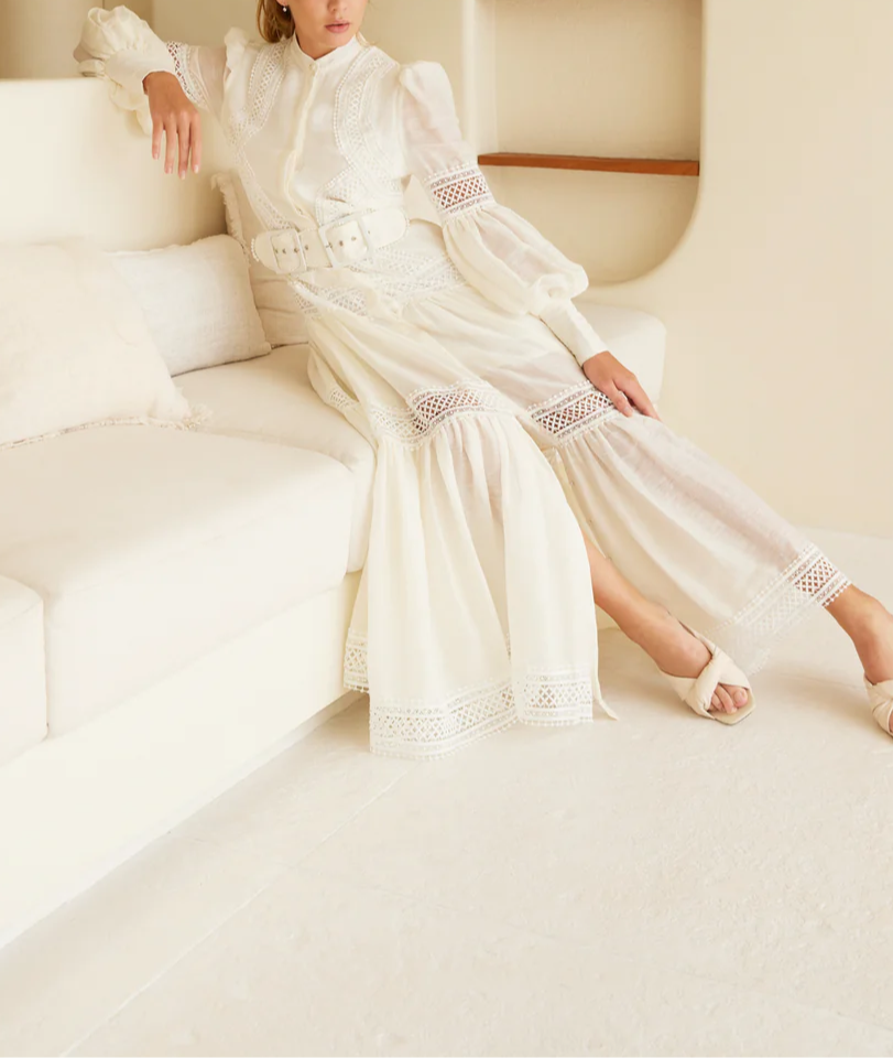 Snow White Maxi Dress