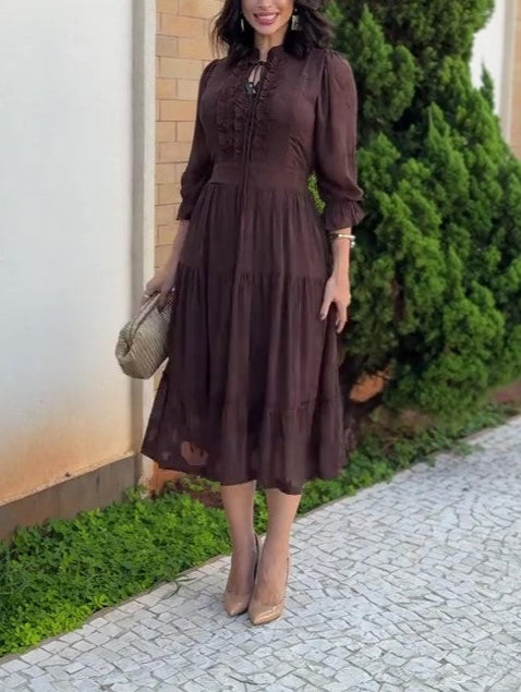 Sarita Elegant Midi Dress