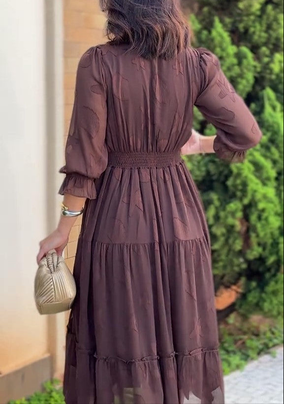 Sarita Elegant Midi Dress