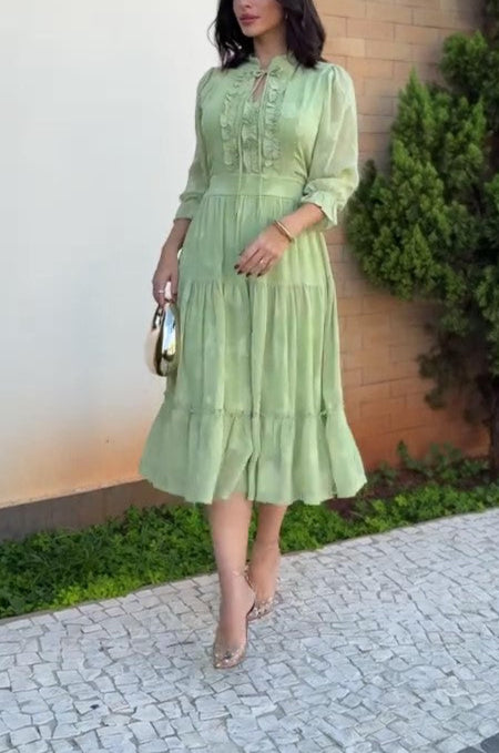 Sarita Elegant Midi Dress