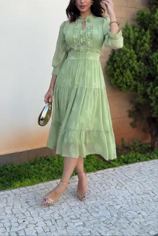 Sarita Elegant Midi Dress
