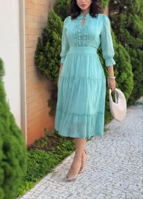 Sarita Elegant Midi Dress