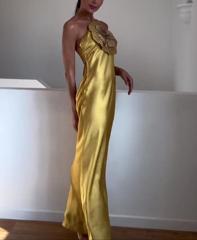 Beaded Flower Dress