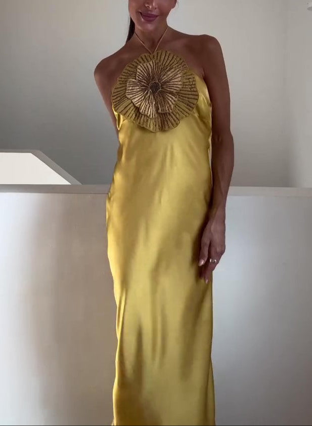 Beaded Flower Dress