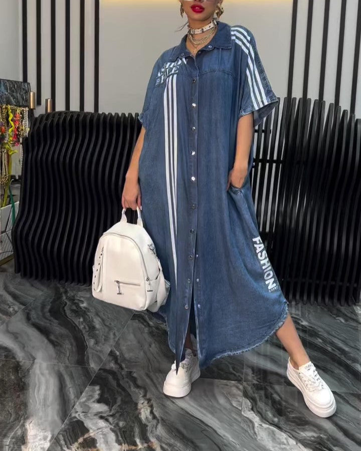 Denim Shirt Dress