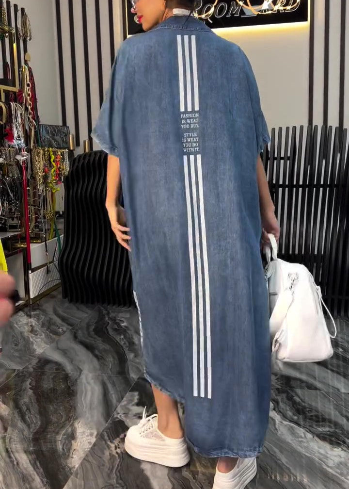 Denim Shirt Dress