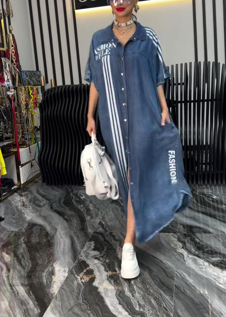 Denim Shirt Dress