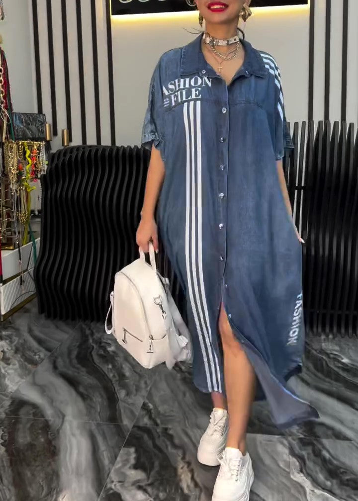 Denim Shirt Dress