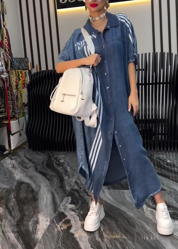 Denim Shirt Dress