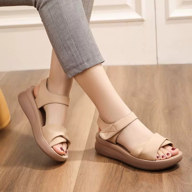 Genuine Leather Soft-soled Non-slip Sandals