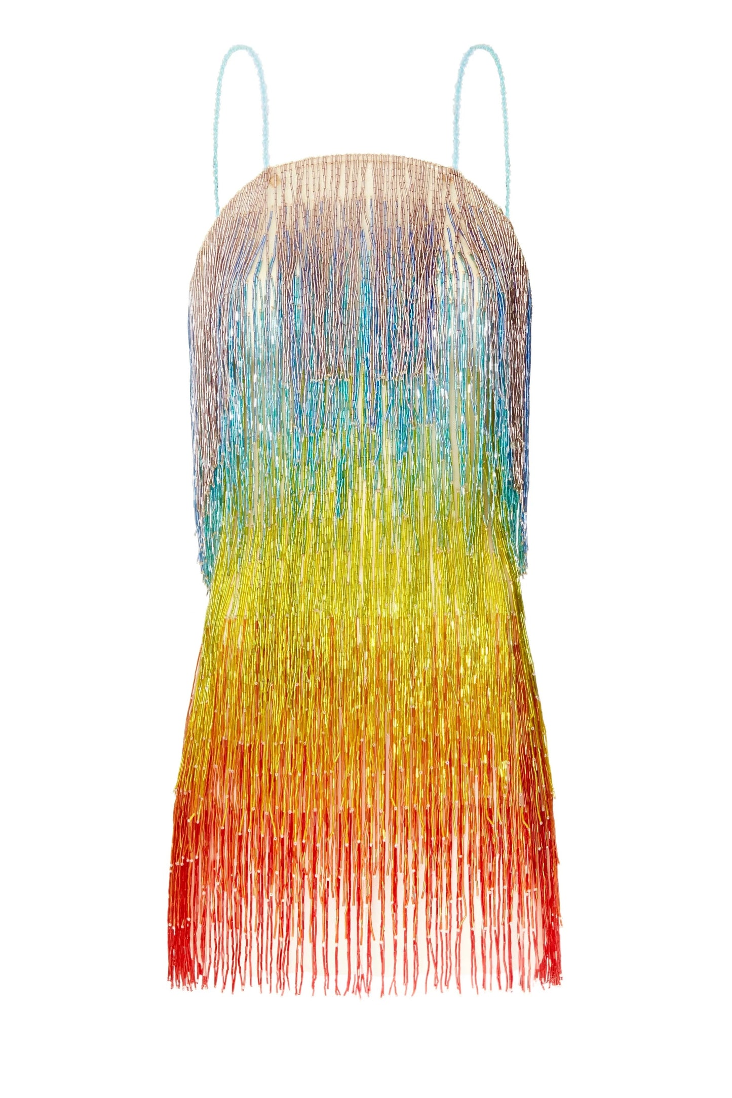 Colorful Tassel Sequin Dress