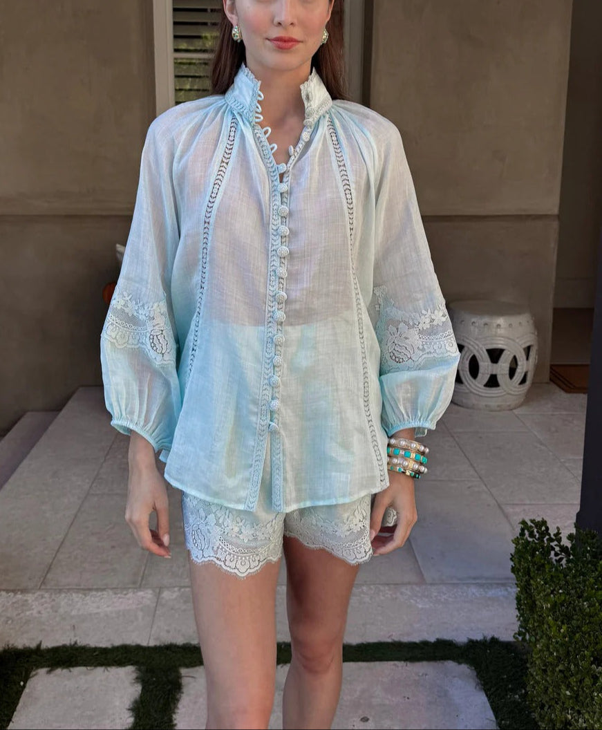 Elegant Ladies Hollow Summer Suit