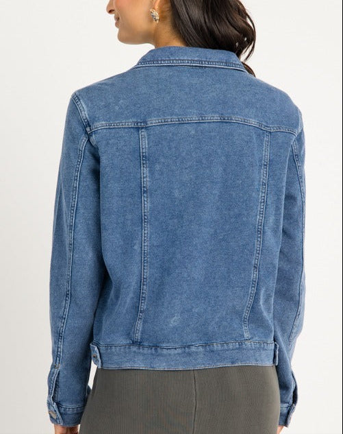 Soft Stretch Denim Jacket