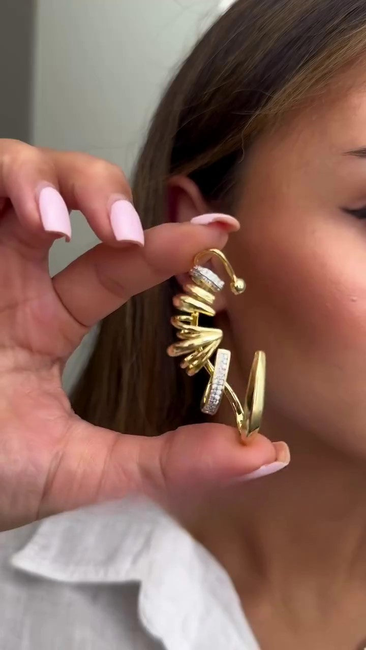 Multi-layer Metal Ear Bone Clip