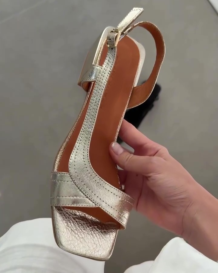 Leather Open Toe Sandals