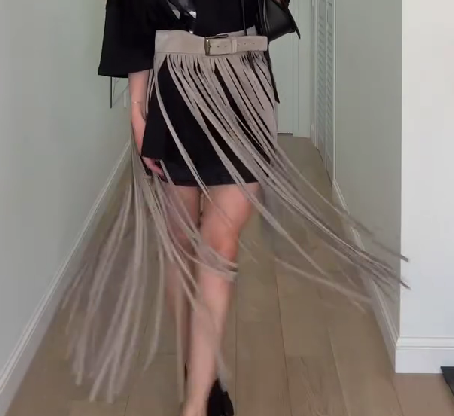 Punk Tassel Belt