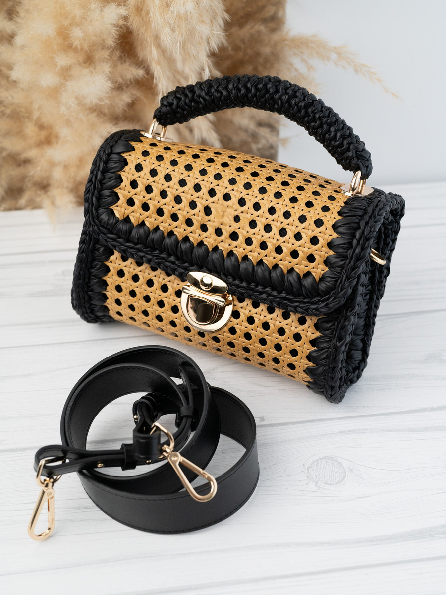 Cutout Crossbody Bag