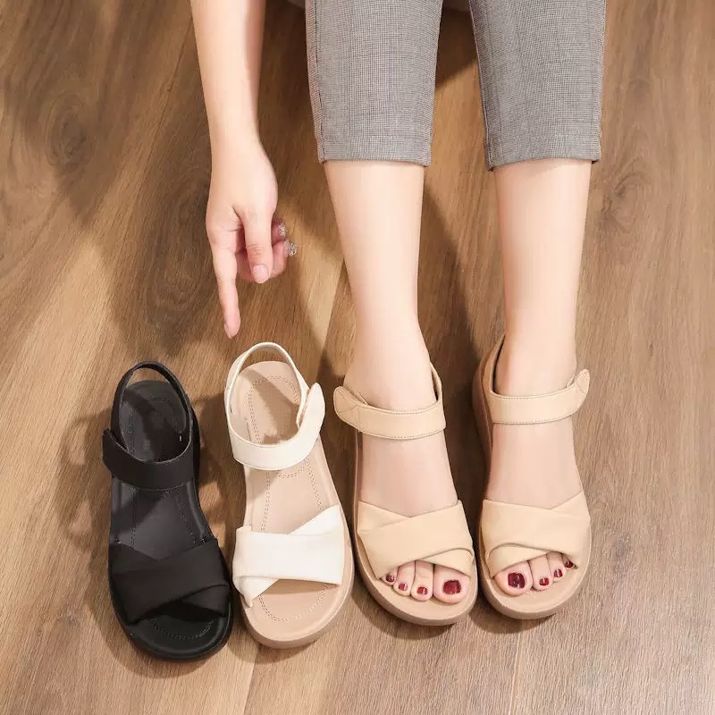 Genuine Leather Soft-soled Non-slip Sandals