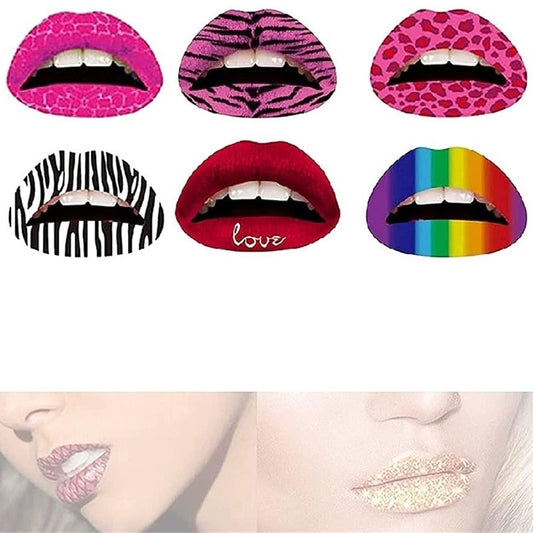 Sexy Disposable Lip Tattoo Sticker
