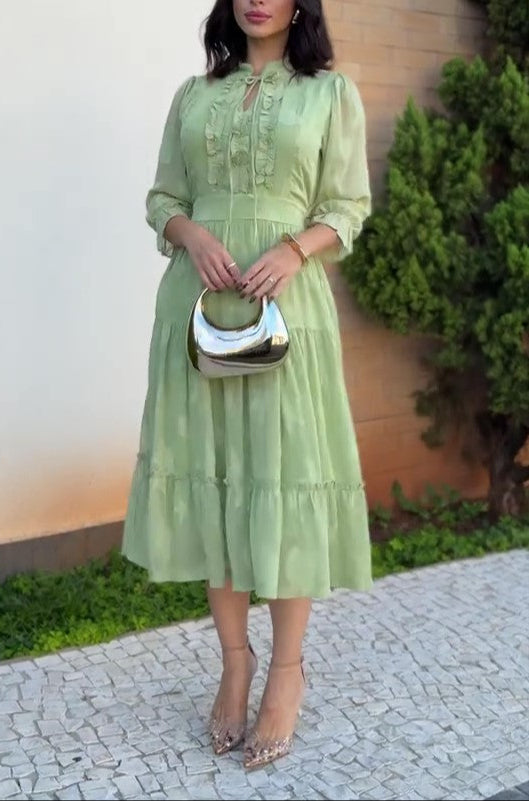 Sarita Elegant Midi Dress