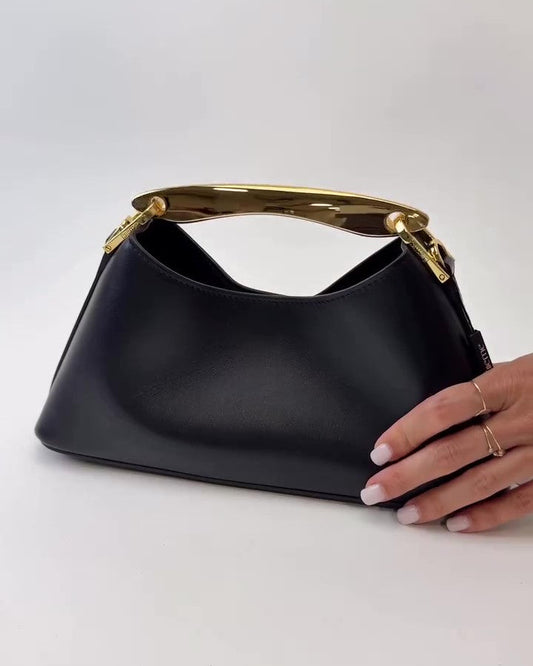 Women's Elegant Solid Color Magnetic Bag