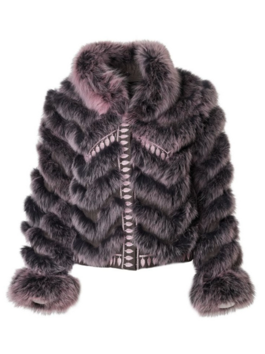 Reversible Faux Fur Jacket