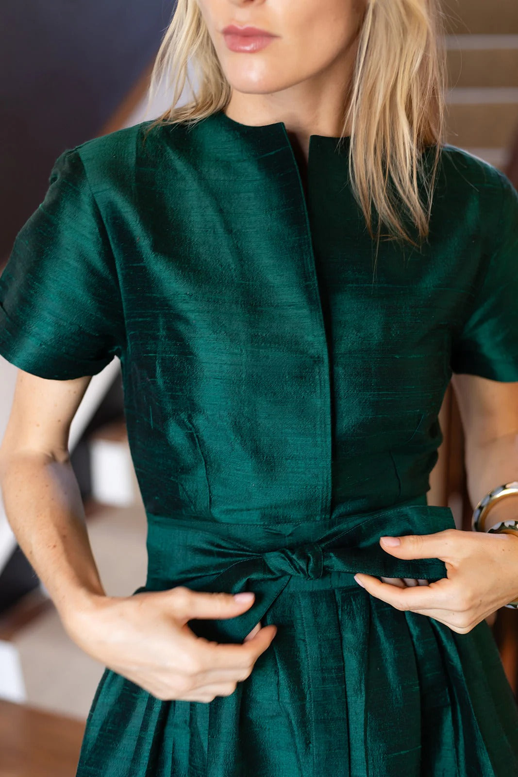 Emerald Green Tunic Dress