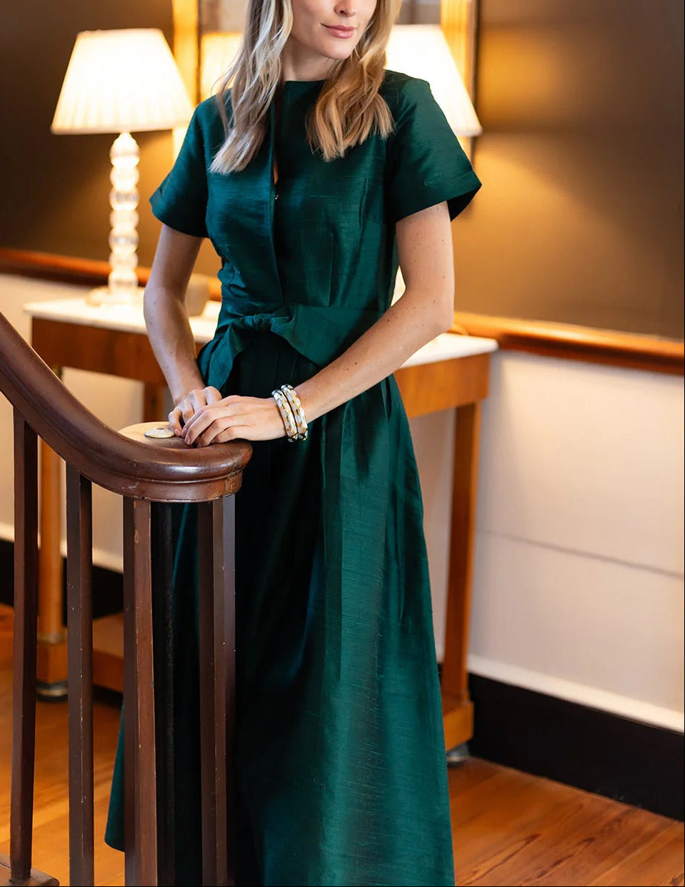 Emerald Green Tunic Dress