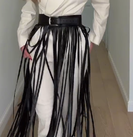 Punk Tassel Belt