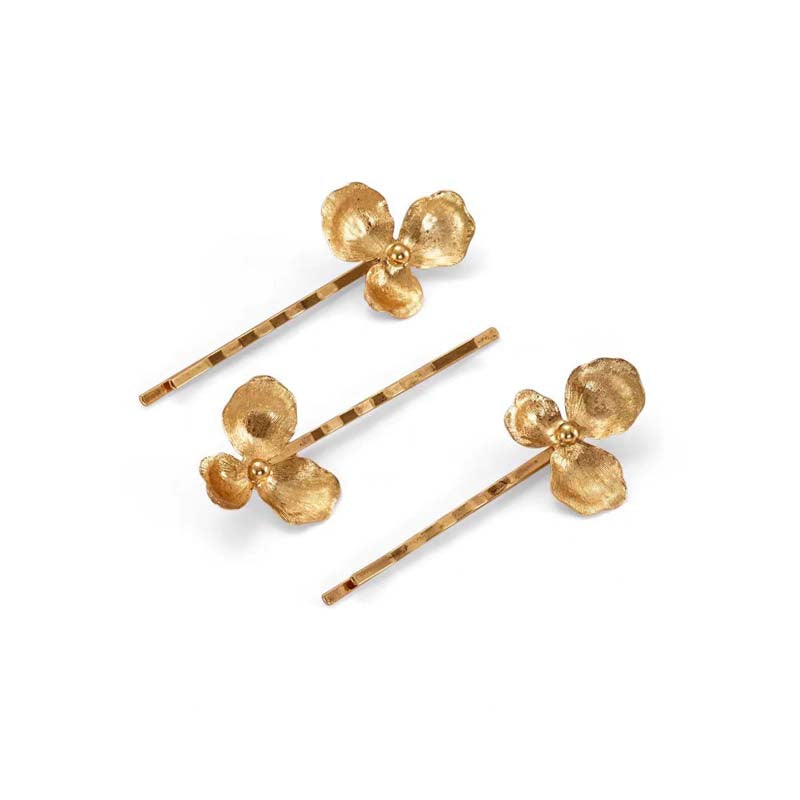 Vintage Pearl Flower Hairpin Side Clip Hair Accessories