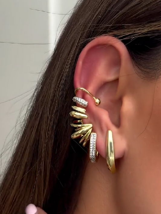 Multi-layer Metal Ear Bone Clip