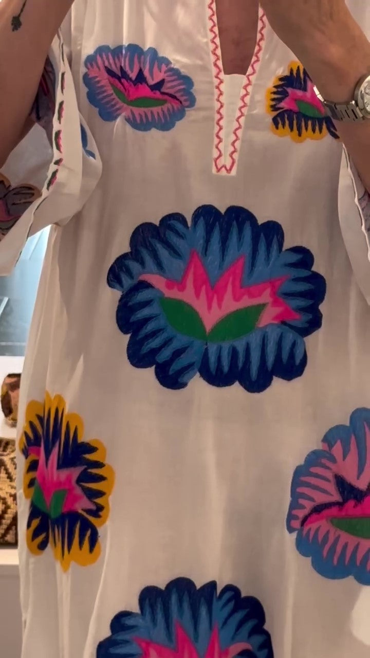 Casual Loose Print Dress