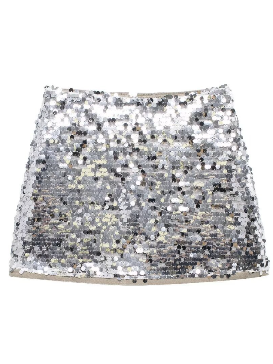 Beaded Sequin Two Pieces Dress